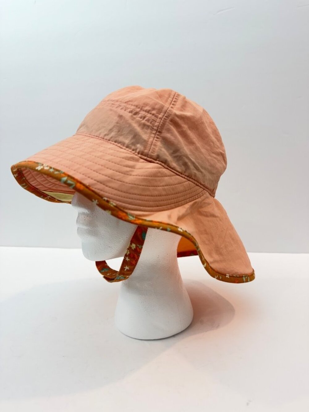 Patagonia Baby Block-the-Sun Full Brim UPF Hat Flamingo Pink Size 5T